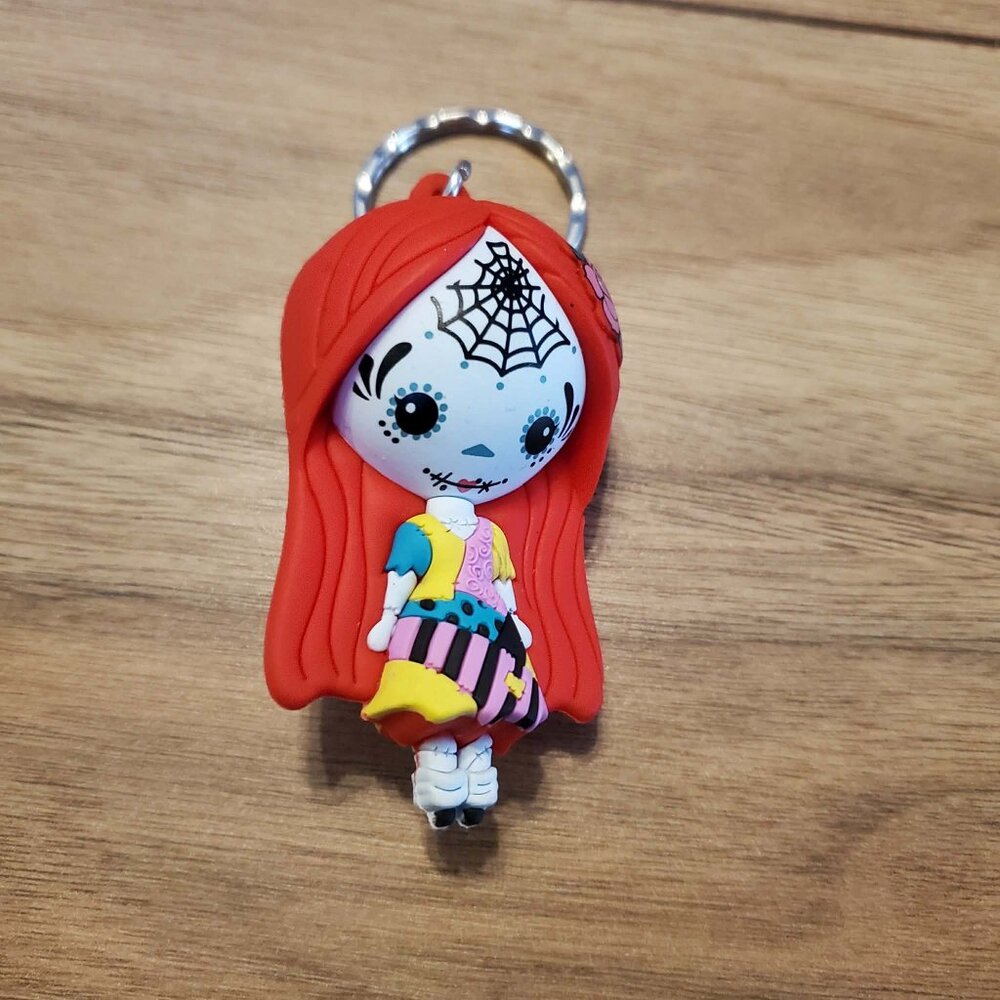 Monogram Disney The Nightmare Before Christmas 3D Sally Key Ring with Spiderweb
